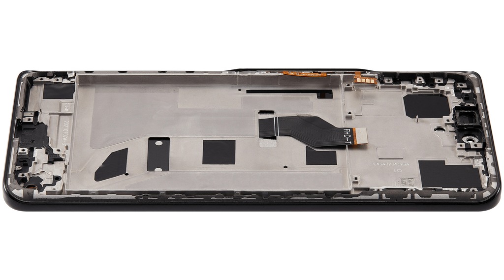 LCD-Display mit Rahmen für Honor 50 SE (2021) (Refurbished) (Schwarz)