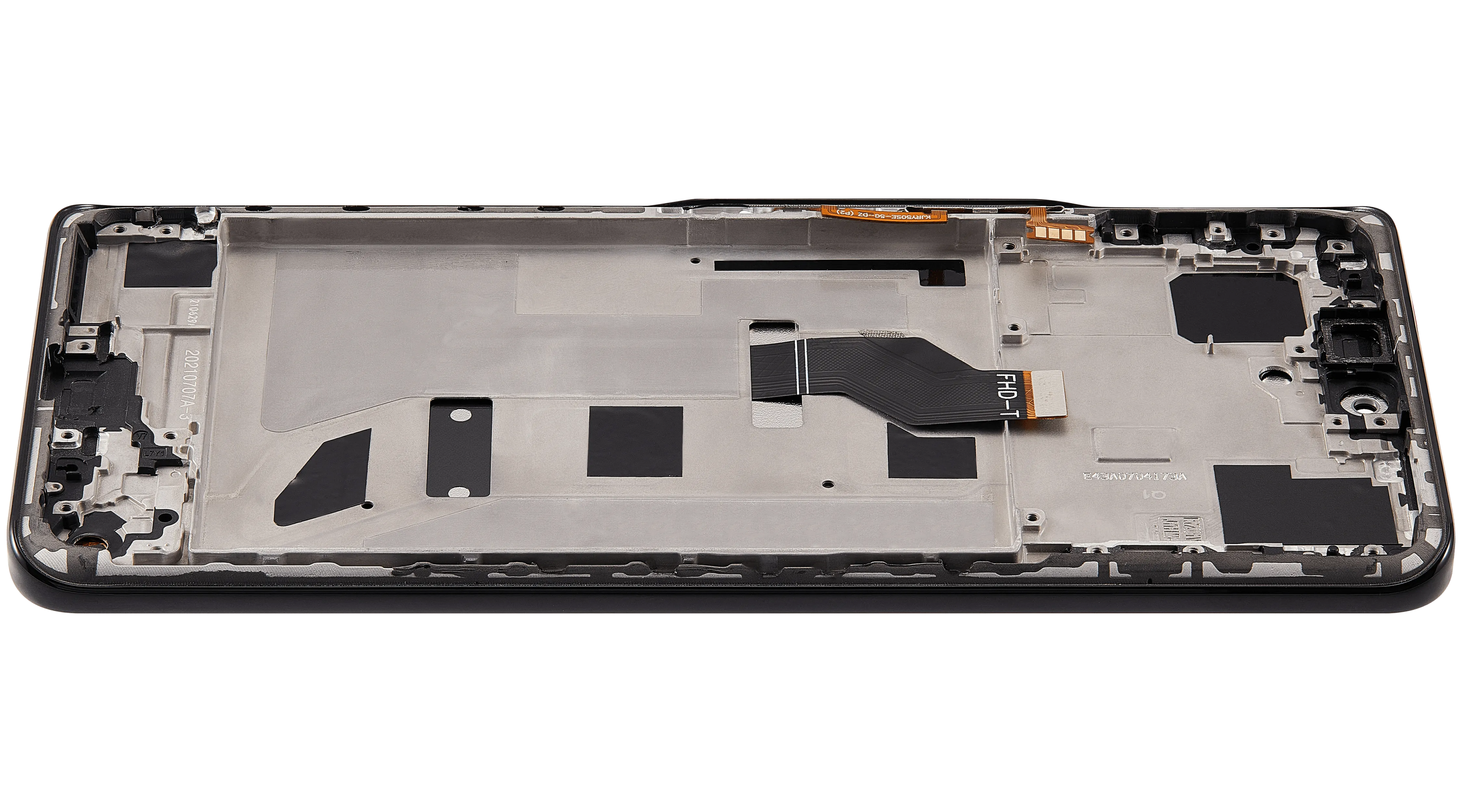 LCD-Display mit Rahmen für Honor 50 SE (2021) (Refurbished) (Schwarz)
