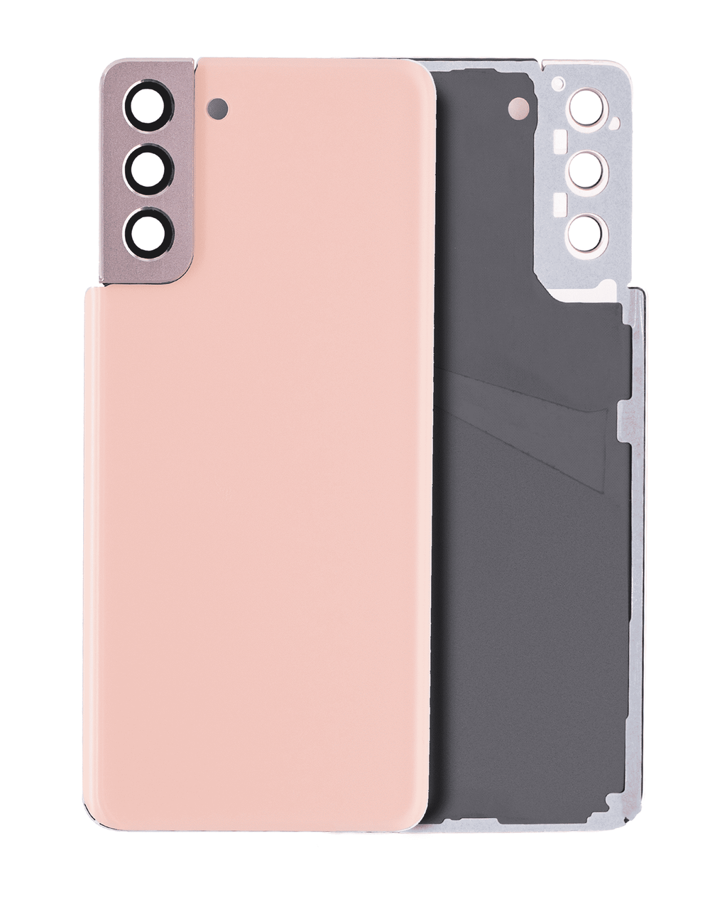 Back Cover with Camera Lens for Samsung Galaxy S21 Plus (No Logo) (Aftermarket Plus) (Phantom Pink)