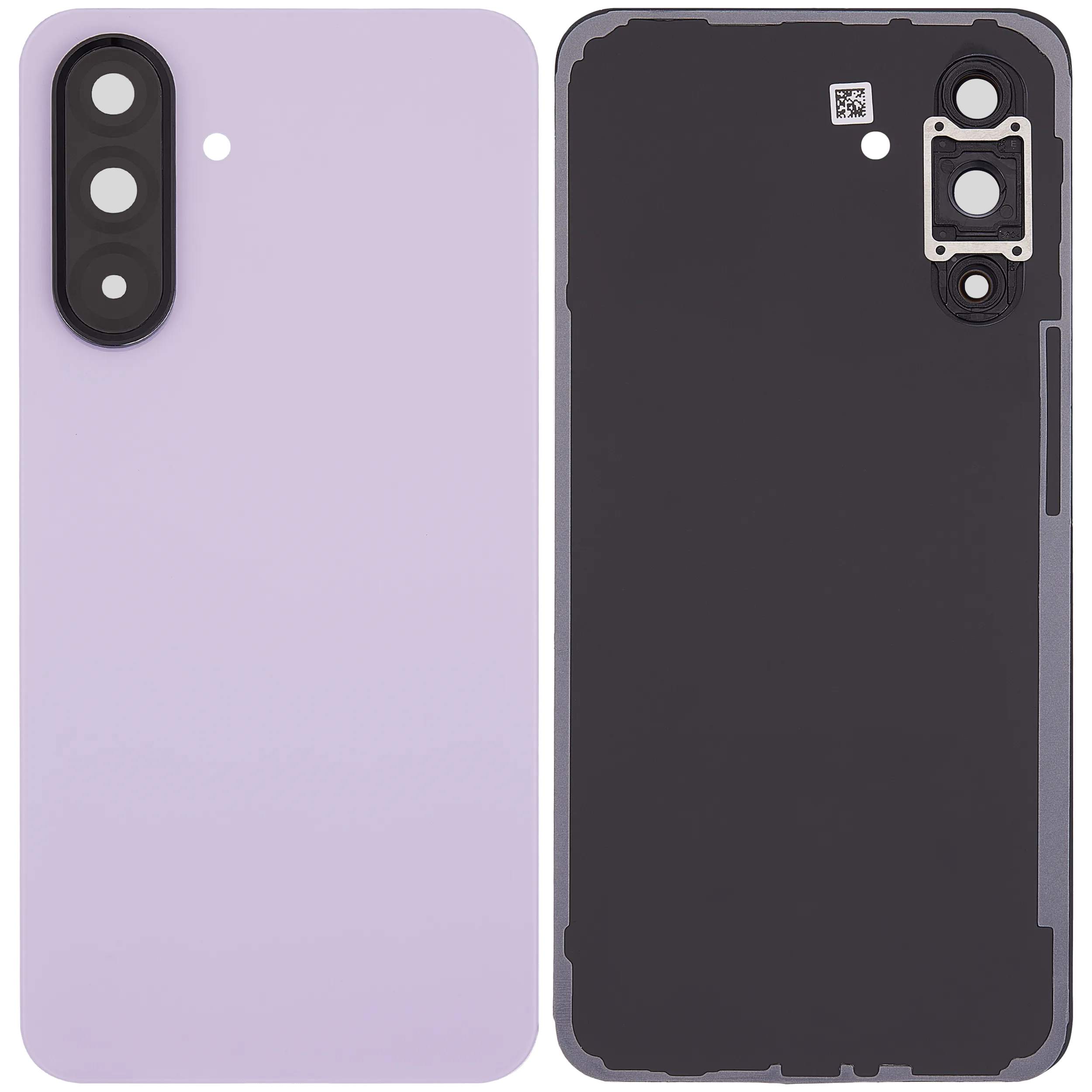Backcover Glass mit Camera Lens für Samsung Galaxy A36 5G (A366 / 2025) (ohne Logo) (Aftermarket Plus) (Lavender)