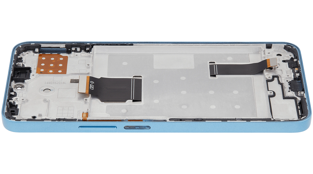 LCD-Display mit Rahmen für Honor X8A / X50i / 90 Lite (Refurbished) (Cyan Lake)