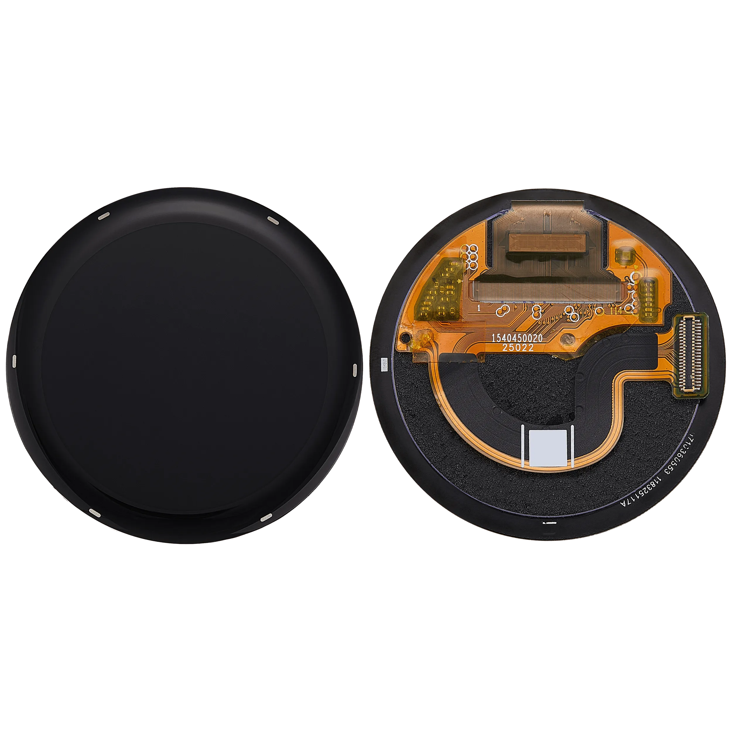 OLED-Display ohne Rahmen für Garmin Active 5 (2023) (Premium) (Schwarz)