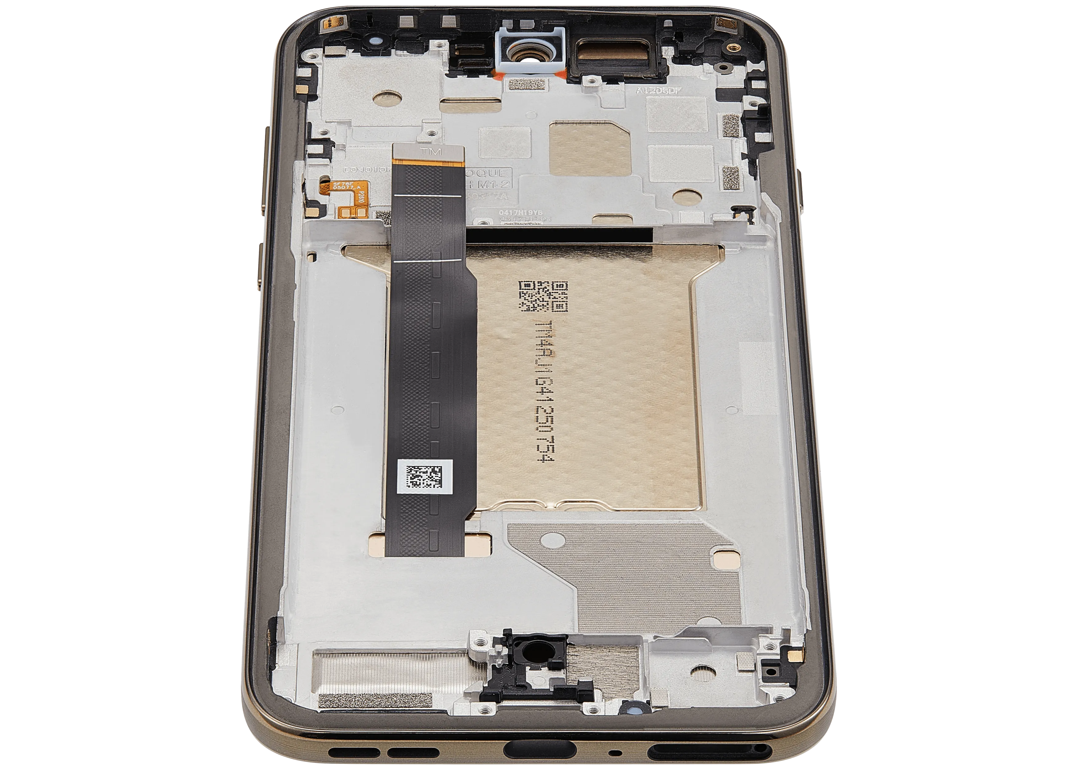 OLED-Display mit Rahmen für Motorola Edge (XT2609 / 2026) (Refurbished) (Martini Olive)