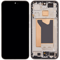 OLED-Display mit Rahmen für Xiaomi 15T (Refurbished) (Rose Gold)