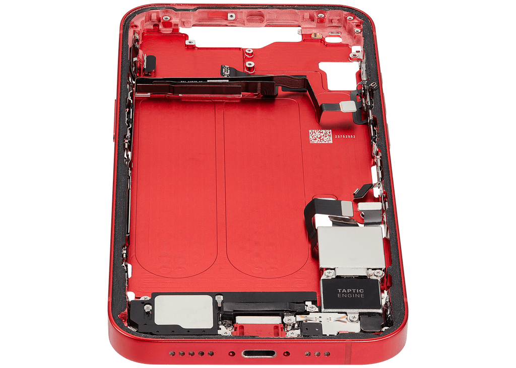 Original Apple-Ausbau C gebraucht – iPhone 14 US Version Rahmen Rot