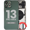 Backcover/Rahmen mit Small Parts für iPhone 13 Pro Max (EU / Global Version) (Aftermarket Plus) (Alpine Grün)