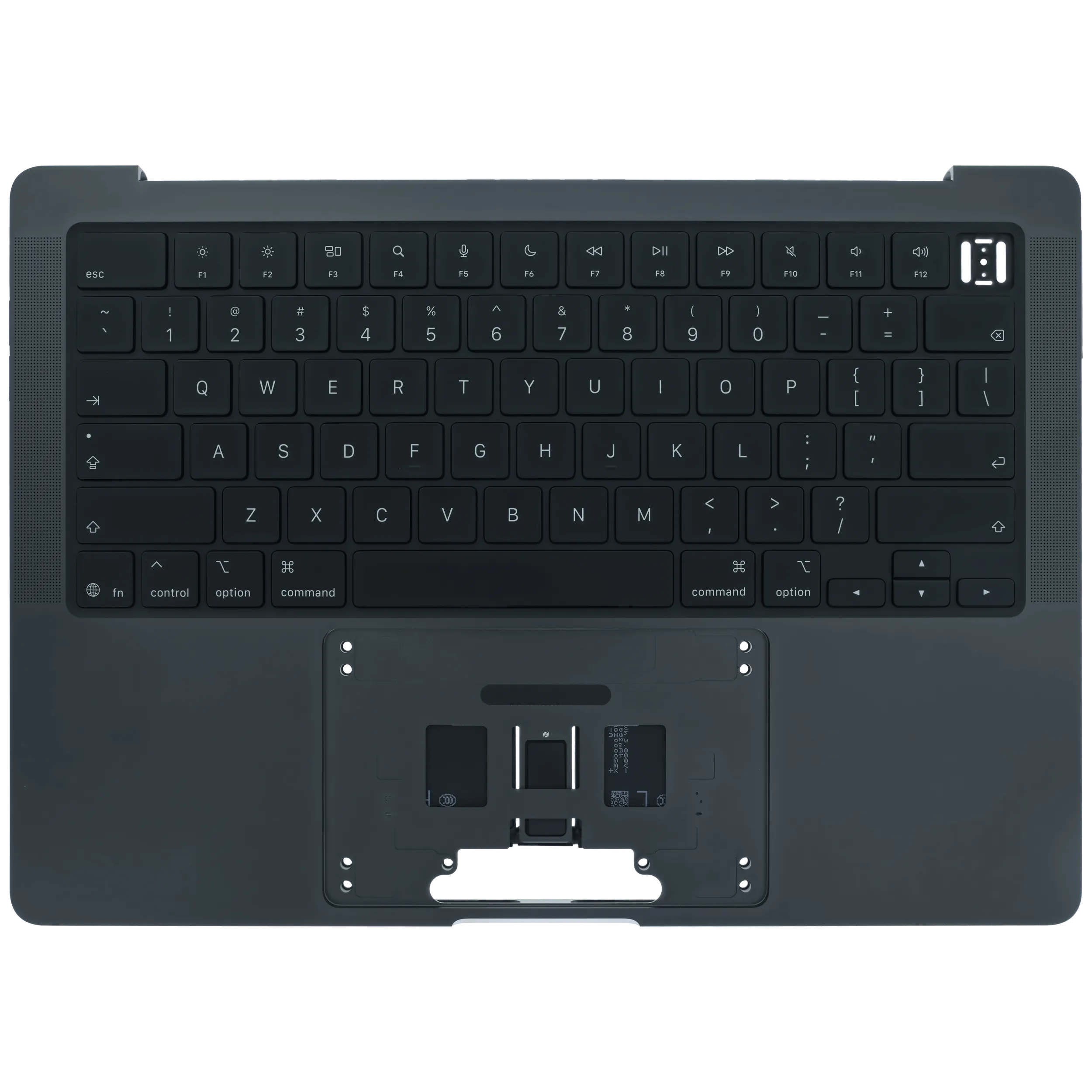 Top Case mit Keyboard (ANSI US) für MacBook Pro 14" A3426 (2026) (Original OEM) (Space Schwarz)