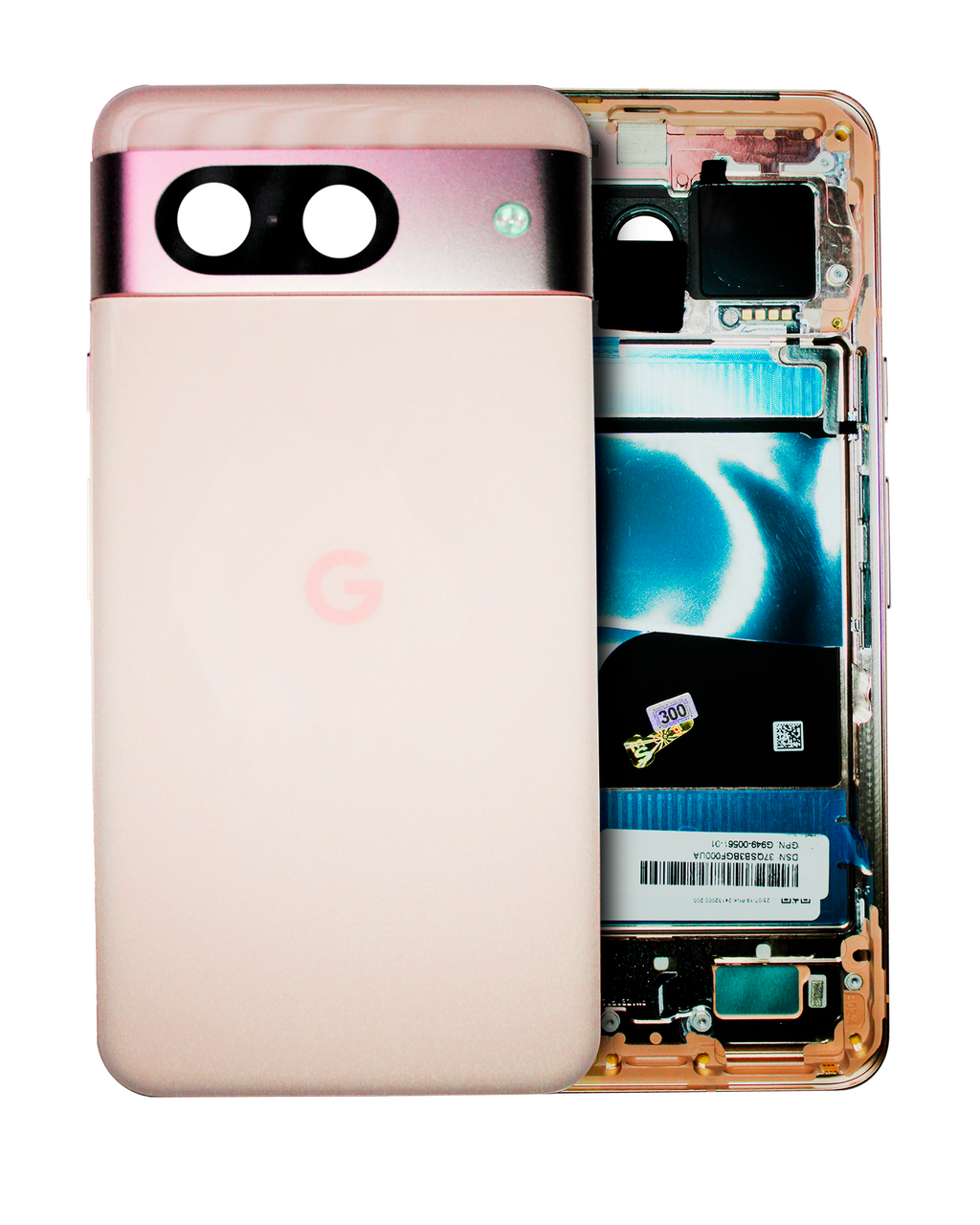 Backcover/Rahmen für Google Pixel 8 (Original OEM) (Rose)