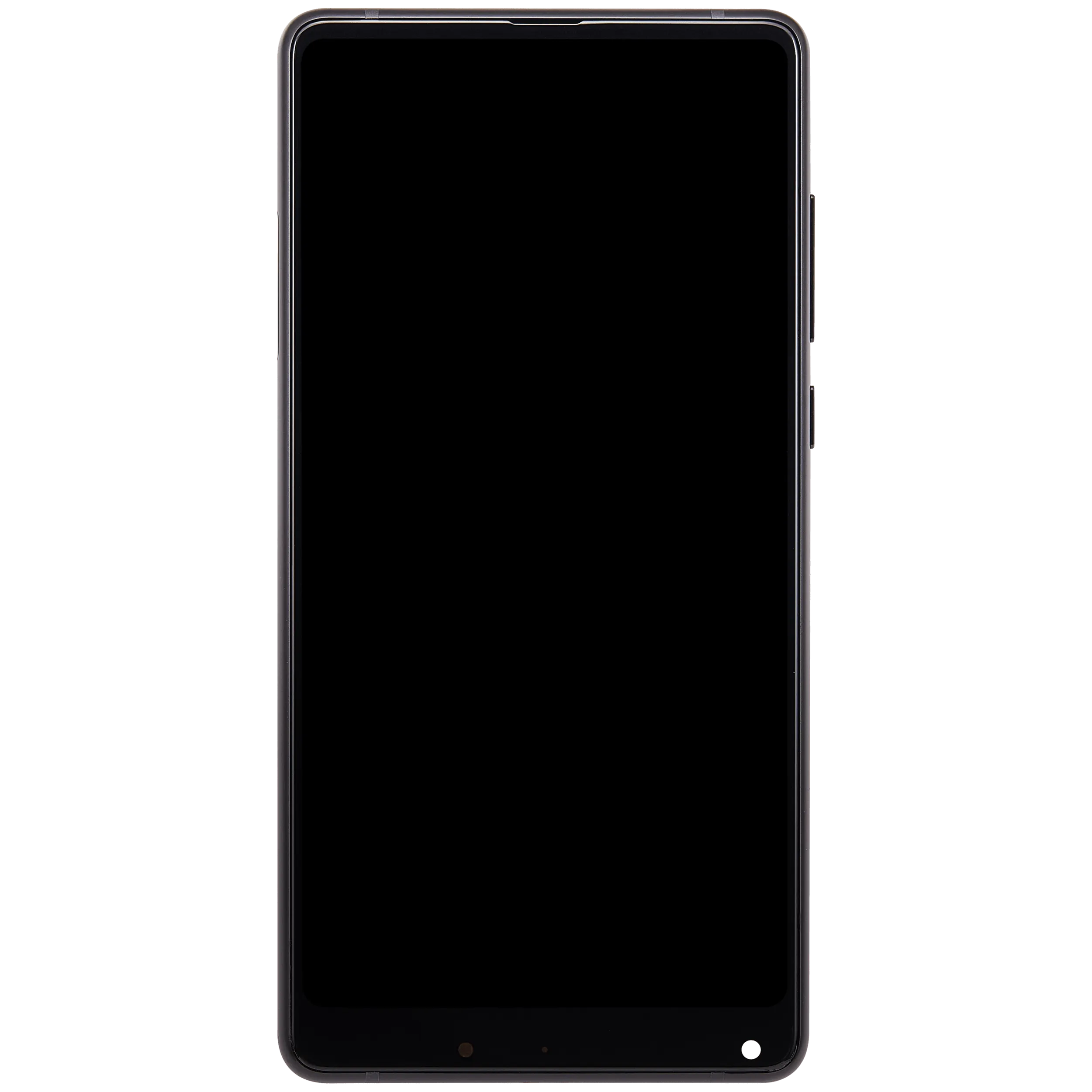 LCD-Display mit Rahmen für Xiaomi Mi Mix 2 (Aftermarket Plus) (Schwarz)