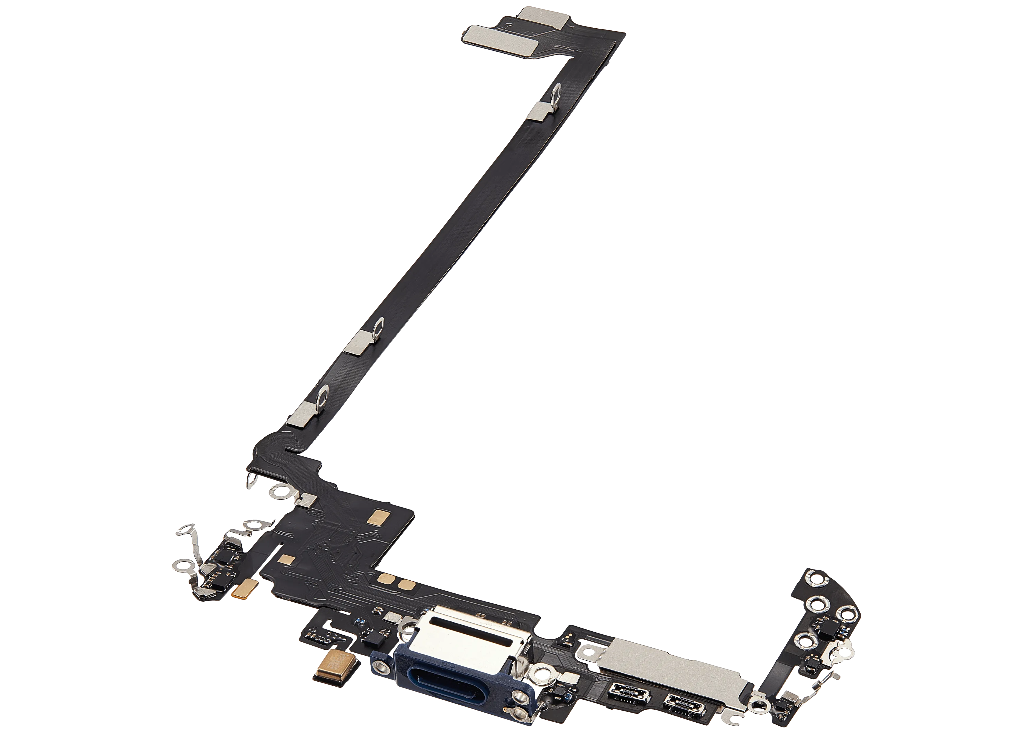 Ladebuchse Flex Cable für iPhone 17 Pro max (Aftermarket Plus) (US-Version) (Deep Blue)