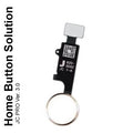Home Button Solution mit Flex für iPhone 7 / 7 Plus / 8 / 8 Plus (Gold) (Version 3 / JCID)