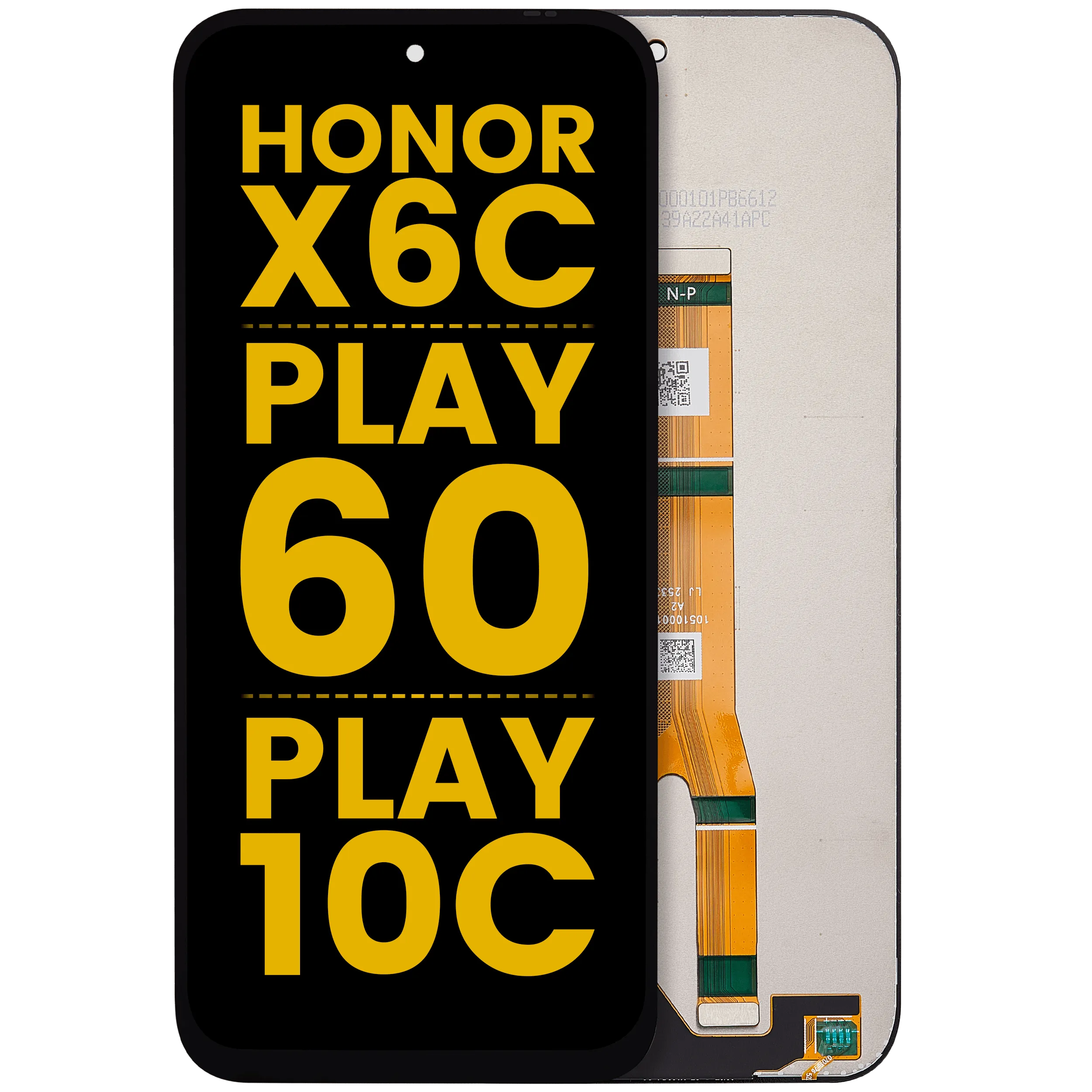 LCD-Display ohne Rahmen für Honor X6C / Play 60 / Play 10C (Refurbished) (Alle Farben)
