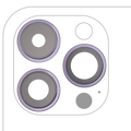 Kameralinse hinten mit Rahmen für iPhone 14 Pro/Max (Deep Purple) Premium 3-teil