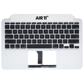 Top Case mit Keyboard (ANSI US) für MacBook Air 11" A1465 (2013-2015) (gebrauchter OEM-Ausbau, Qualität A)