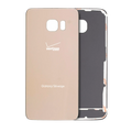 Backcover-Glas für Samsung Galaxy S6 Edge (Verizon 4G) (Service Pack) (Gold)