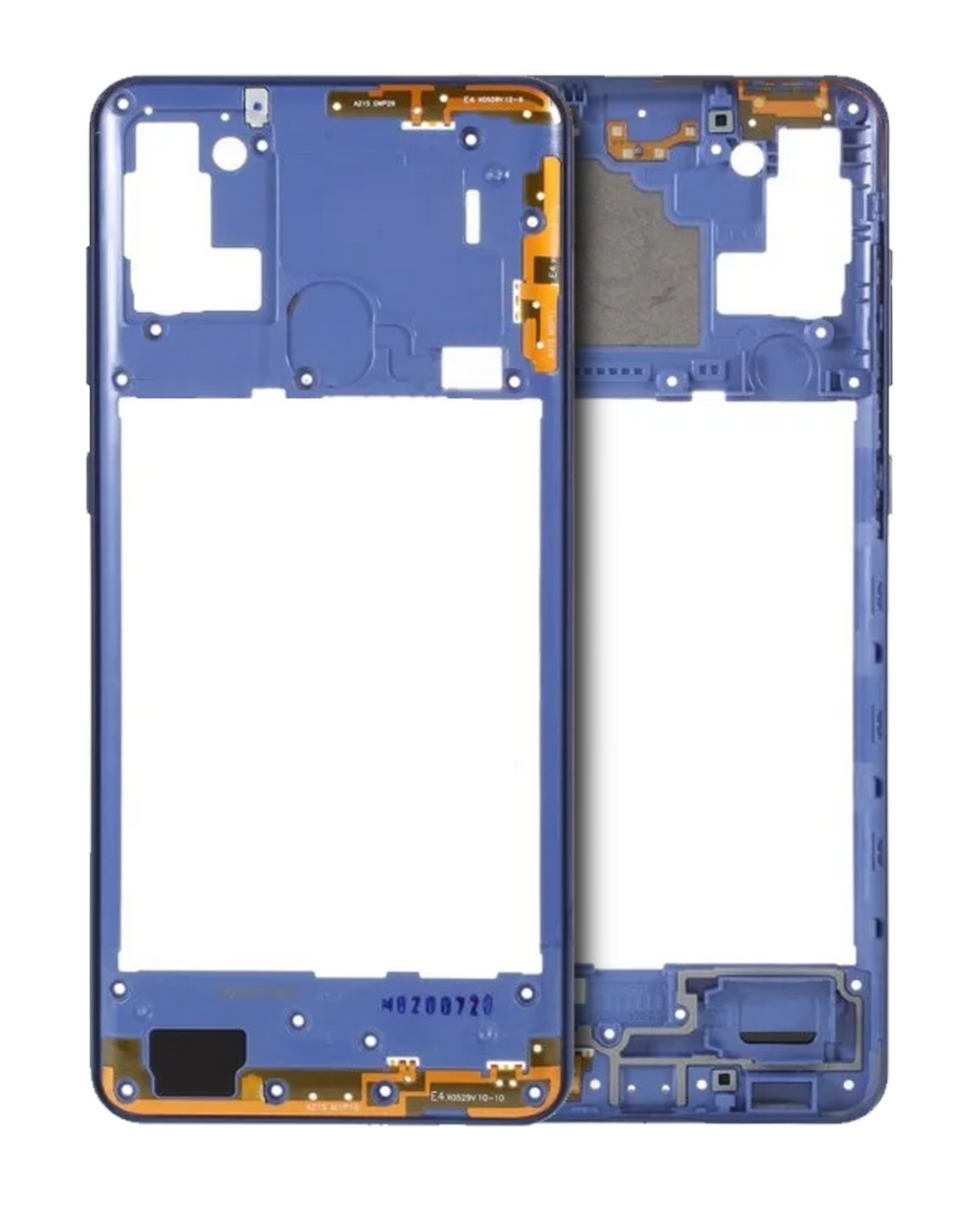 Midframe/Rahmen für Samsung Galaxy A21S (A217 / 2020) – Blau