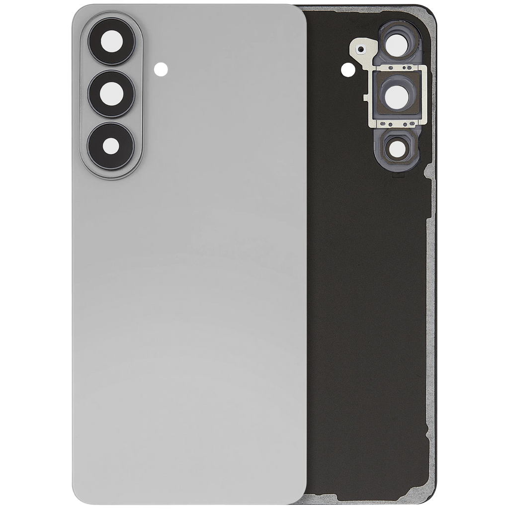 Backcover Glass mit Camera Lens für Samsung Galaxy S26 Plus (Aftermarket Plus) (Silver Shadow)