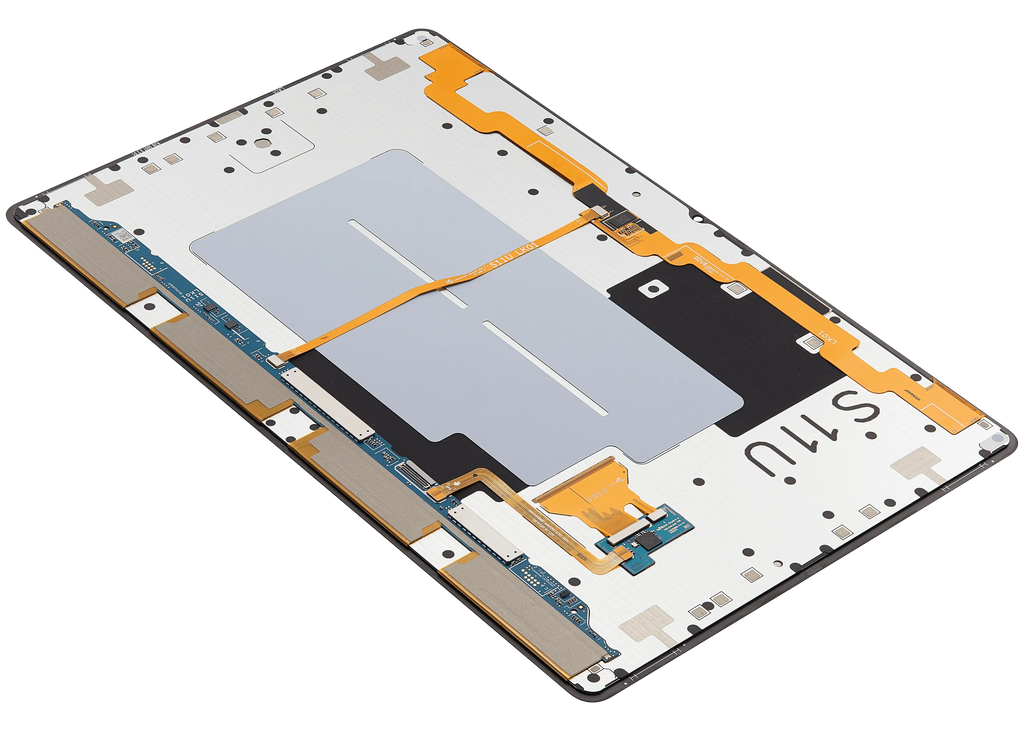 OLED-Display ohne Rahmen für Samsung Galaxy Tab S11 Ultra 14.6" (X930 / X936B) (2025) (Grau) (Premium)