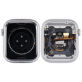 Backcover/Rahmen Compatible für Watch Series 8 (45MM) (gebrauchter OEM-Ausbau, Qualität A) (Cellular Version) (Aluminum / Silver)