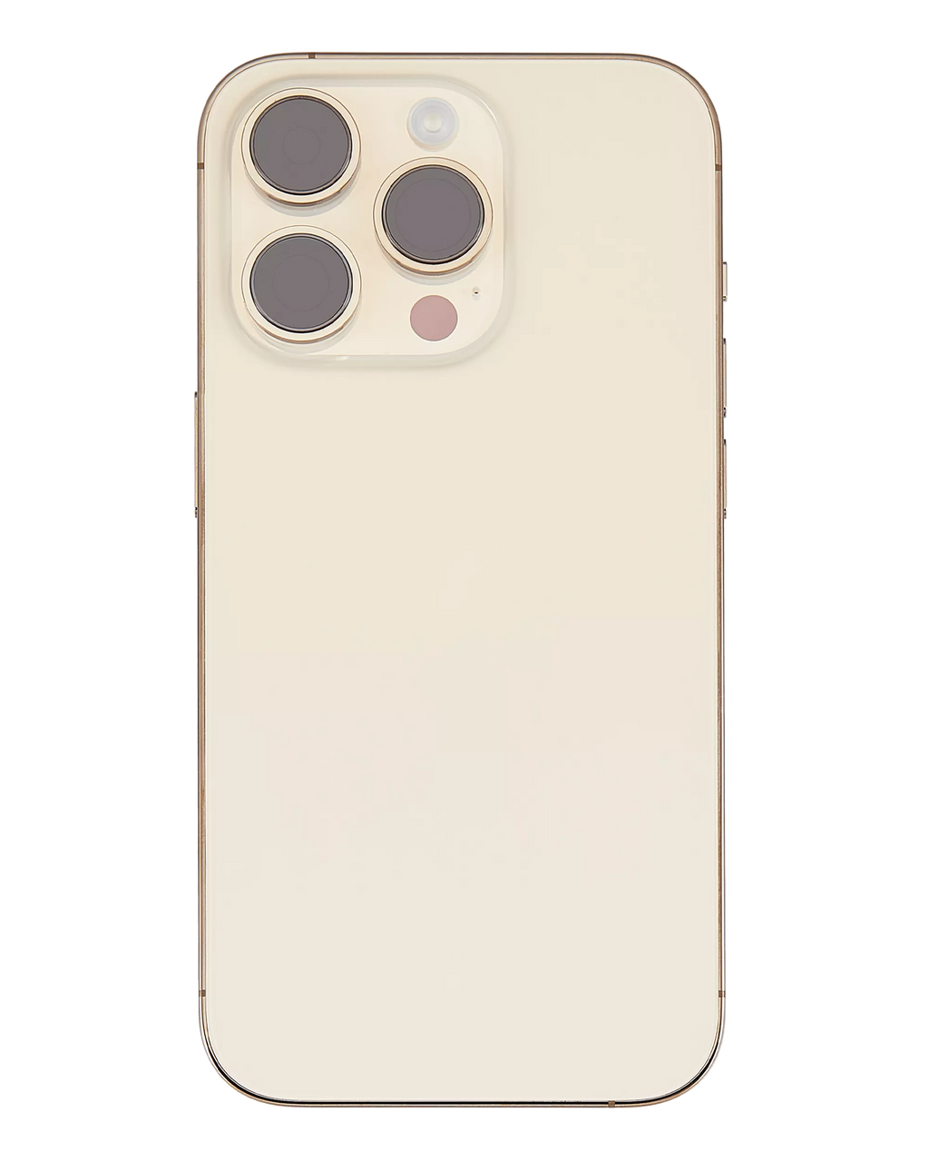 Backcover/Rahmen mit Small Parts für iPhone 14 Pro (EU / Global Version) (gebrauchter OEM-Ausbau, Qualität A) (Gold)