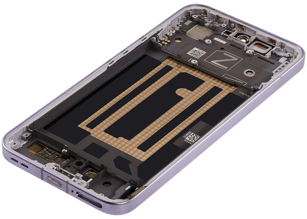 OLED-Display mit Rahmen für OPPO Reno 13 (Refurbished) (Lila)
