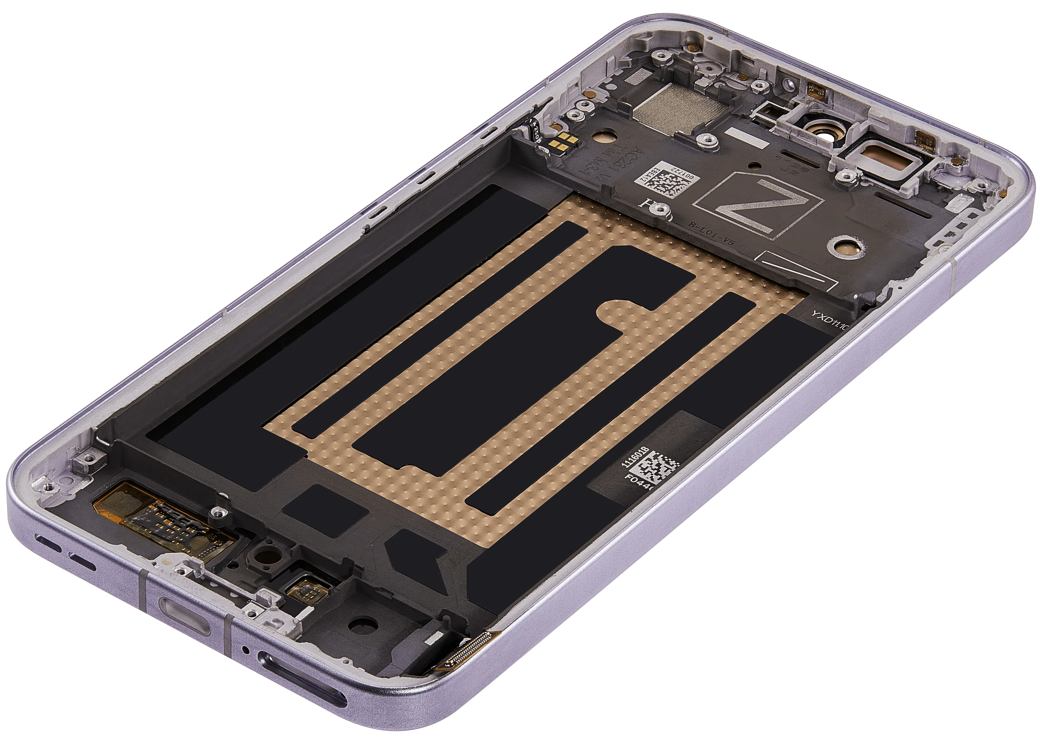 OLED-Display mit Rahmen für OPPO Reno 13 (Refurbished) (Lila)
