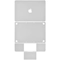 4-teiliges Skin Set für MacBook 12" A1534 (2015-2017) Silber