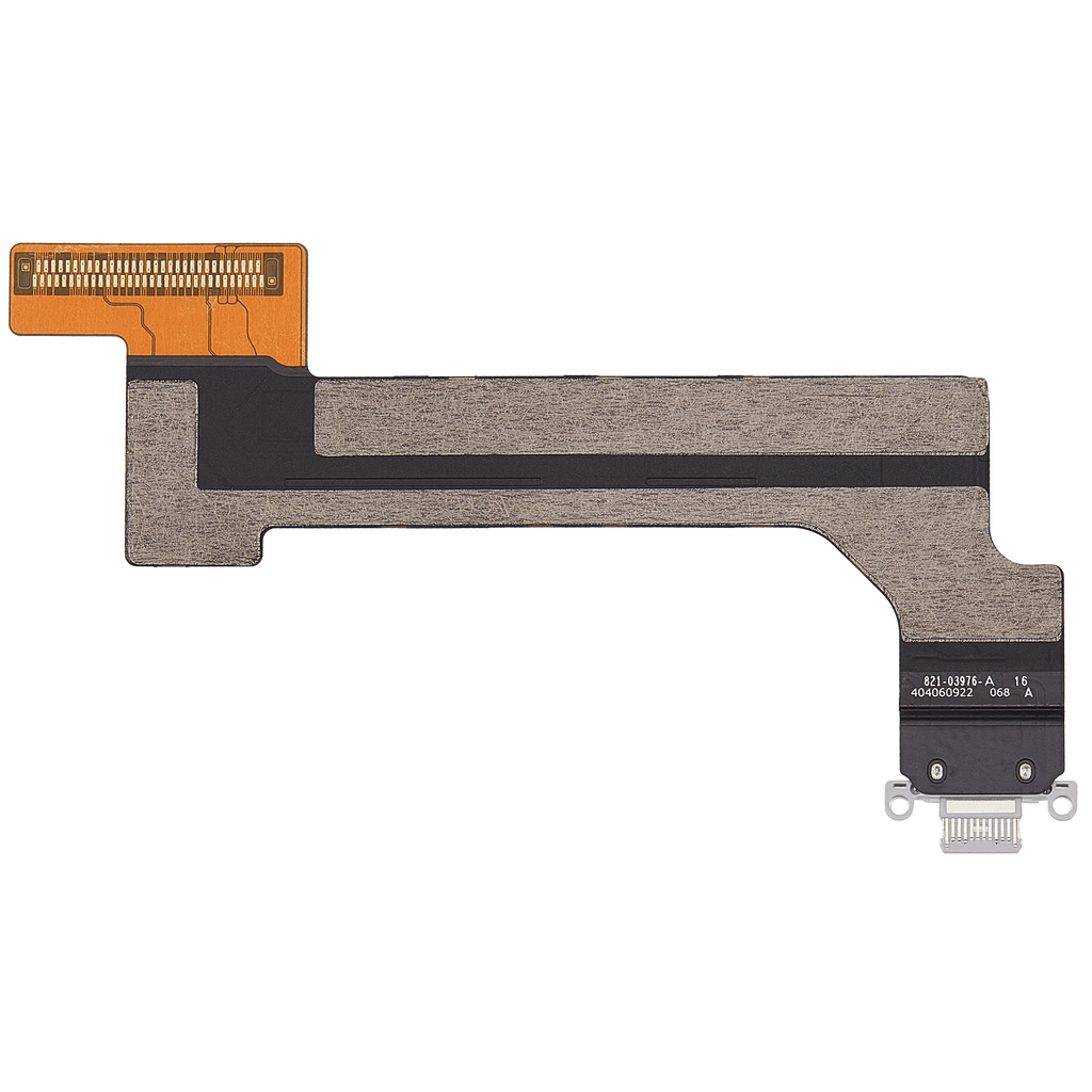 Ladebuchse Flex Cable für iPad 10 (2022) (Cellular) (gebrauchter OEM-Ausbau, Qualität A) (Silber)