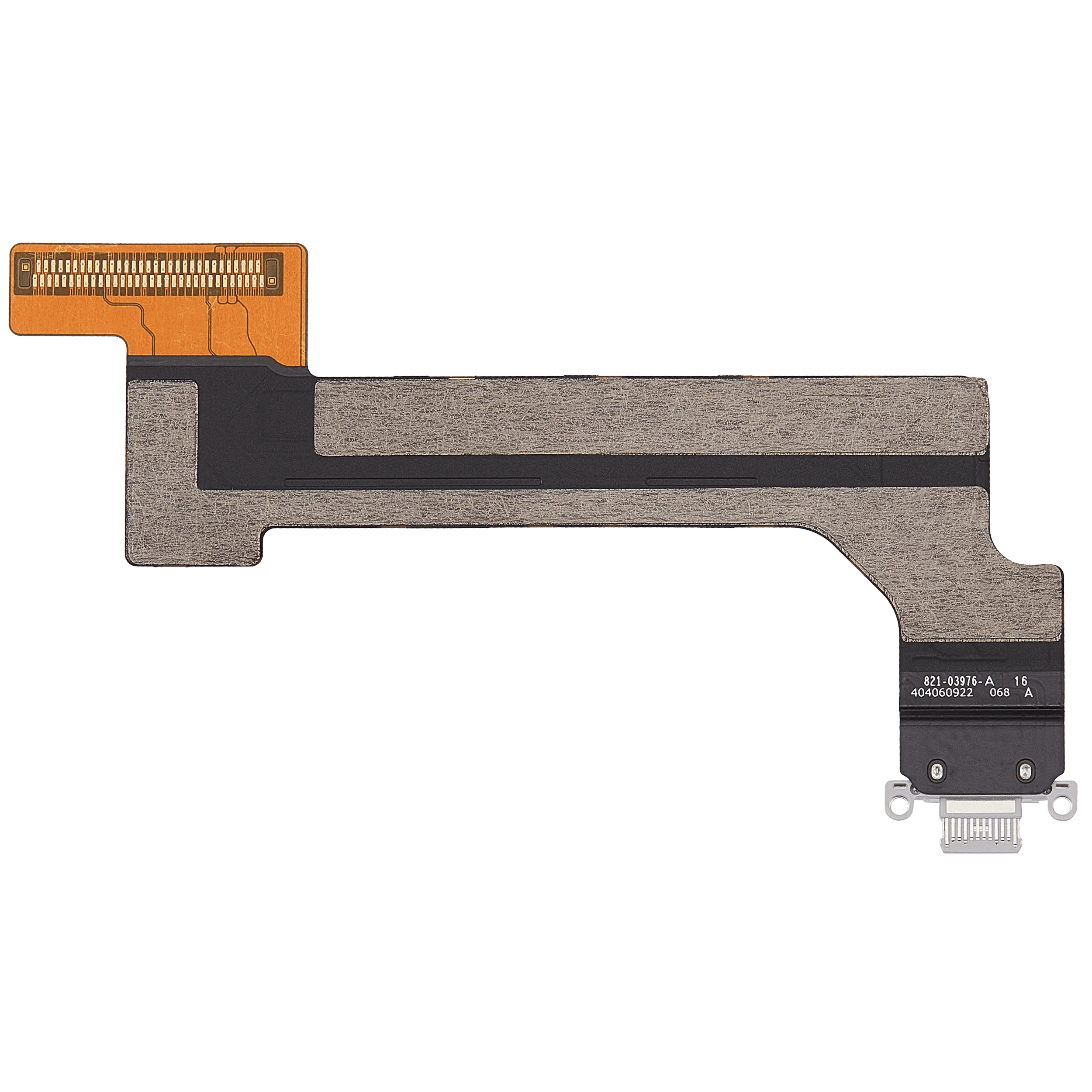 Ladebuchse Flex Cable für iPad 10 (2022) (Cellular) (gebrauchter OEM-Ausbau, Qualität A) (Silber)