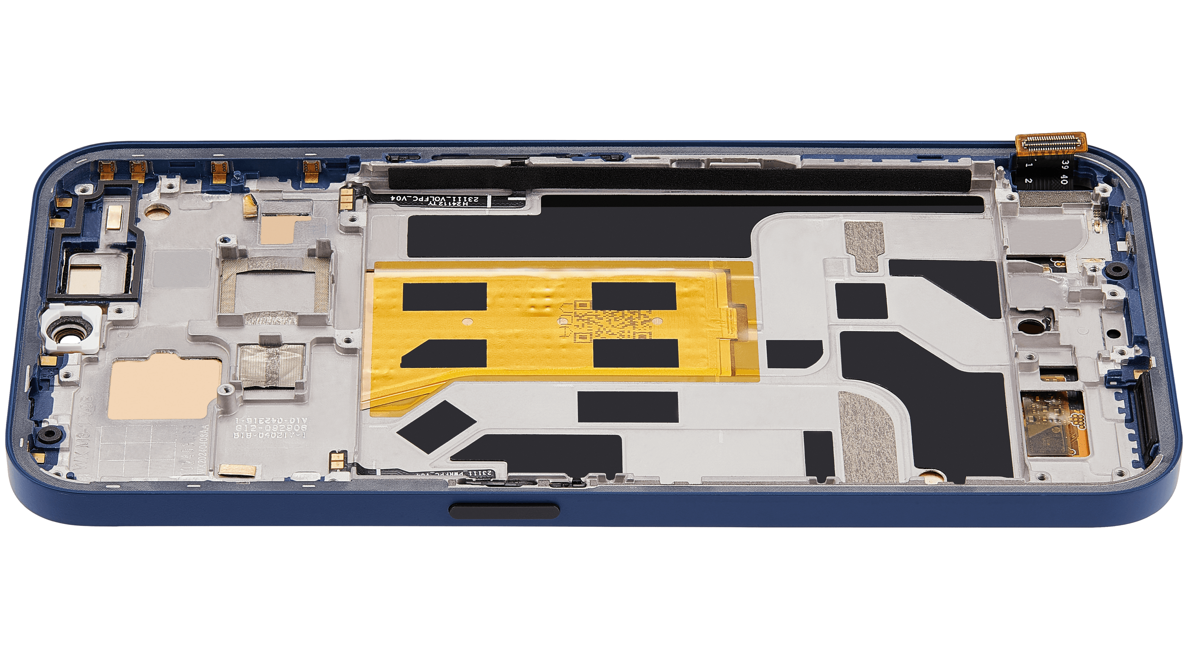 OLED-Display mit Rahmen für Nothing Phone (2a) (Refurbished) (Blau)