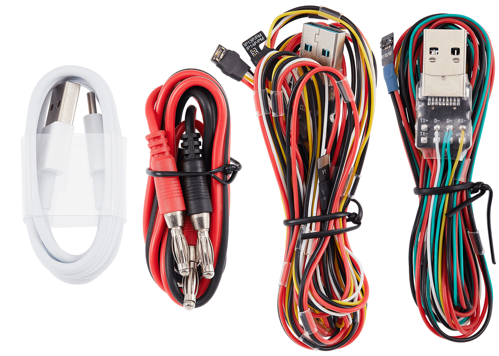 LT1 Individual DC Power Supply Unit mit Diagnosis Meter, Quarter Bracket Holder 7" Bulldozer & Expansion Card iPhone 6 to 14 Series (Qianli)