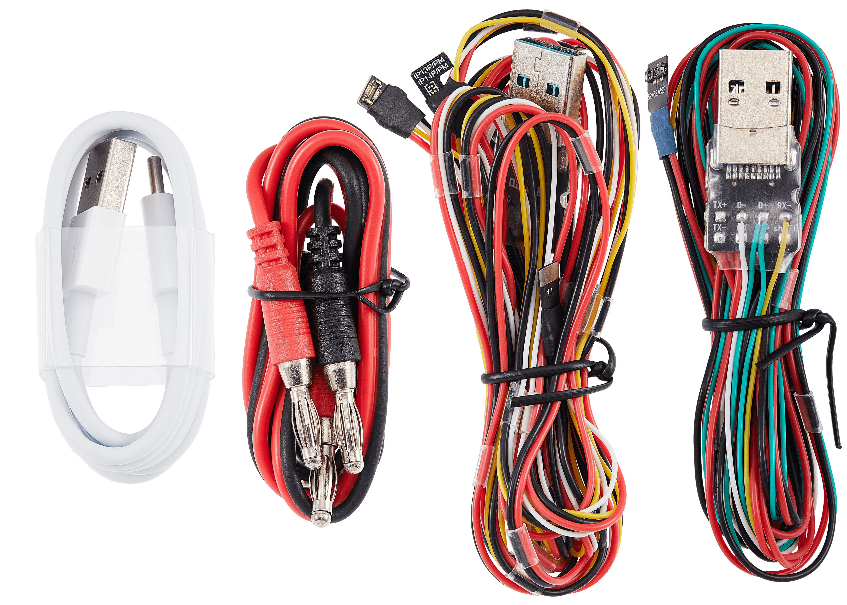 LT1 Individual DC Power Supply Unit mit Diagnosis Meter, Quarter Bracket Holder 7" Bulldozer & Expansion Card iPhone 6 to 14 Series (Qianli)