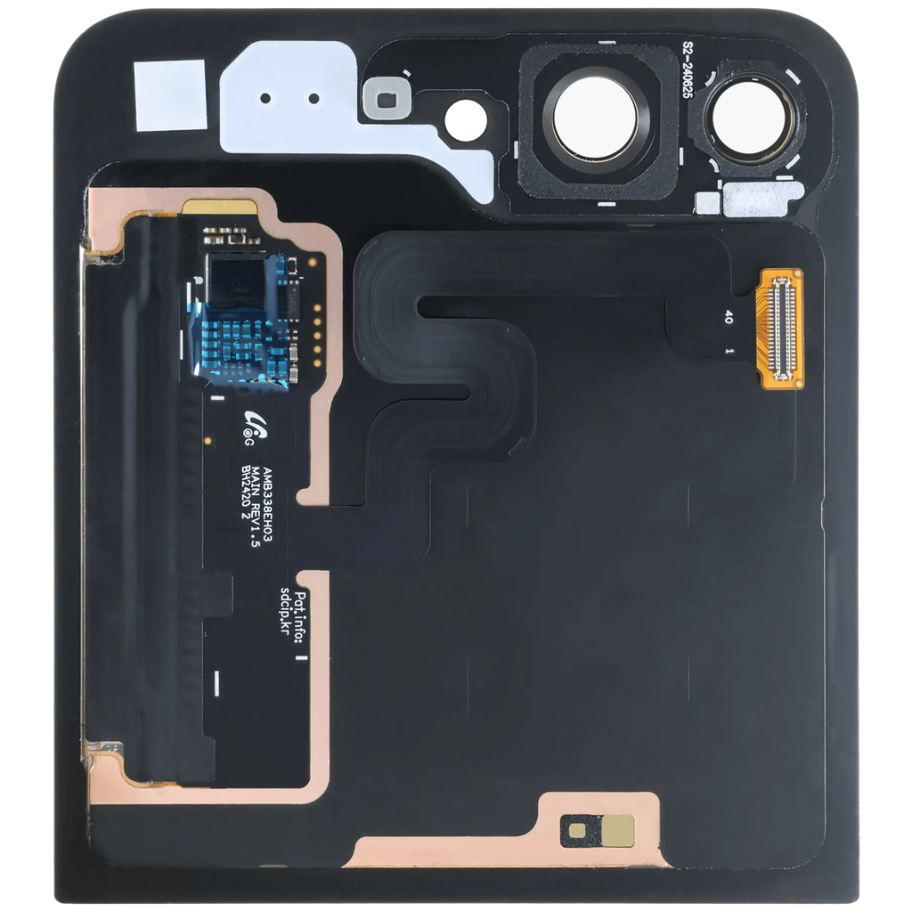 Outer OLED-Display für Samsung Galaxy Z Flip 6 5G (US & International) (gebrauchter OEM-Ausbau, Qualität A/B) (Gelb)