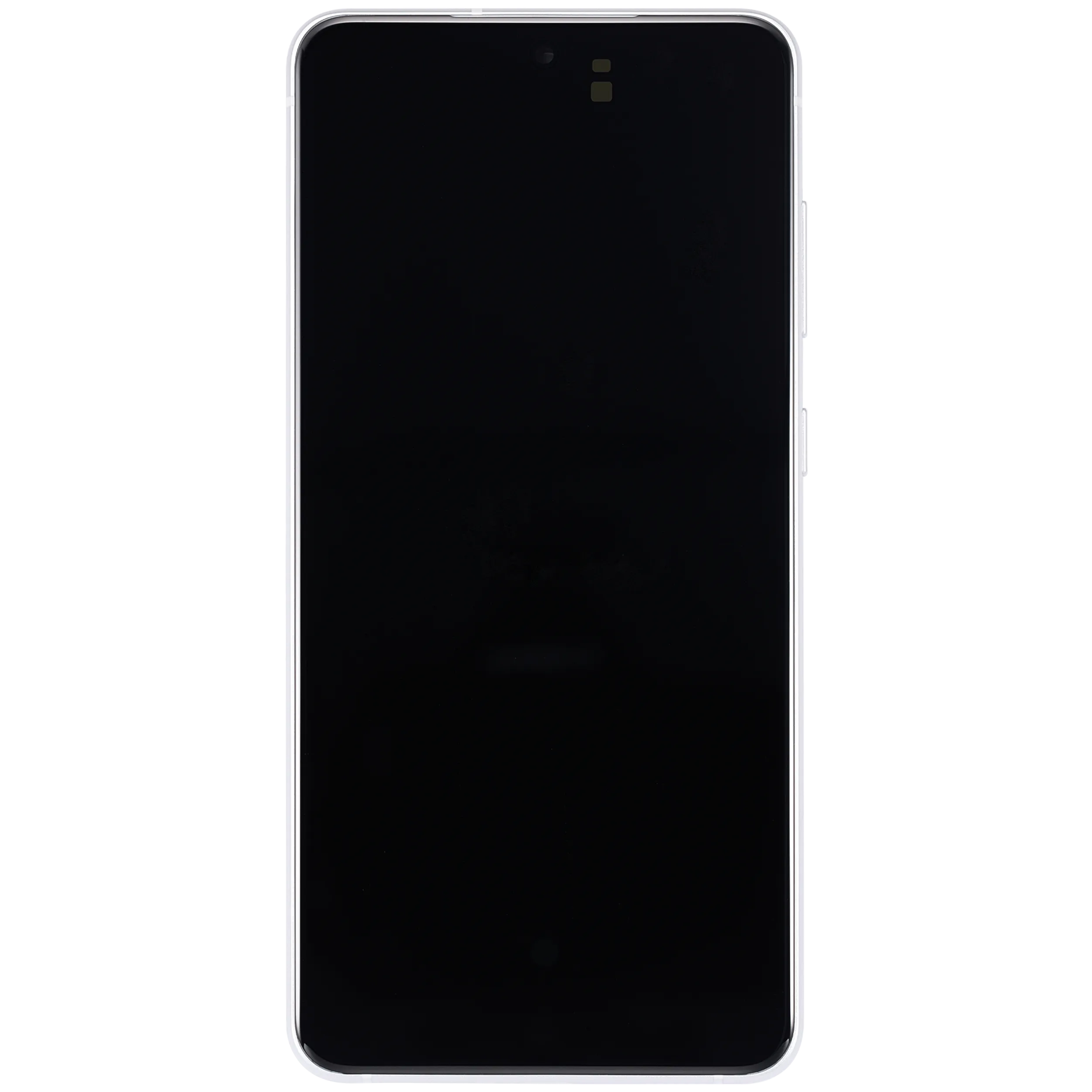 OLED-Display mit Rahmen für Samsung Galaxy S21 FE 5G (US & Internationale Version) (Aftermarket Plus) (120Hz) (Weiß)
