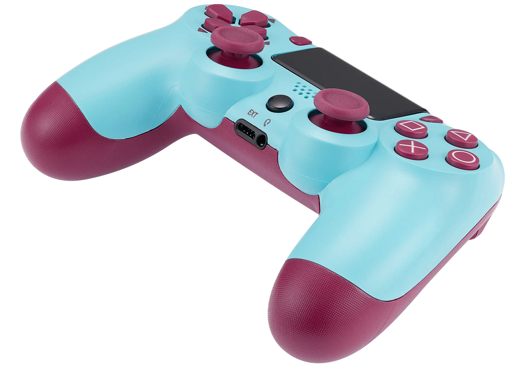 DoubleShock 4 Wired Controller für Playstation 4 (Berry Blue)