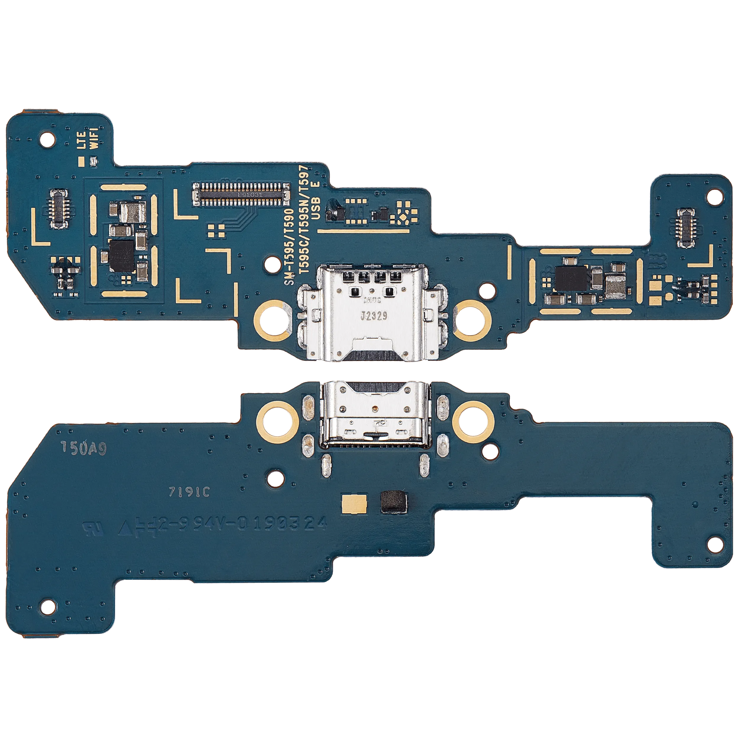Ladebuchse mit Board für Samsung Galaxy Tab A 10.5" (T590 / T595 / T597) (2018) (Wifi Version) (Premium)