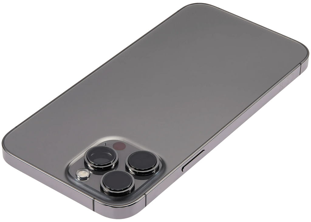 Backcover/Rahmen mit Small Parts für iPhone 13 Pro Max (EU / Global Version) (gebrauchter OEM-Ausbau, Qualität B) (Graphite)