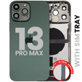 Backcover/Rahmen mit Ladebuchse-Flex für iPhone 13 Pro Max, Alpine Grün, OEM A