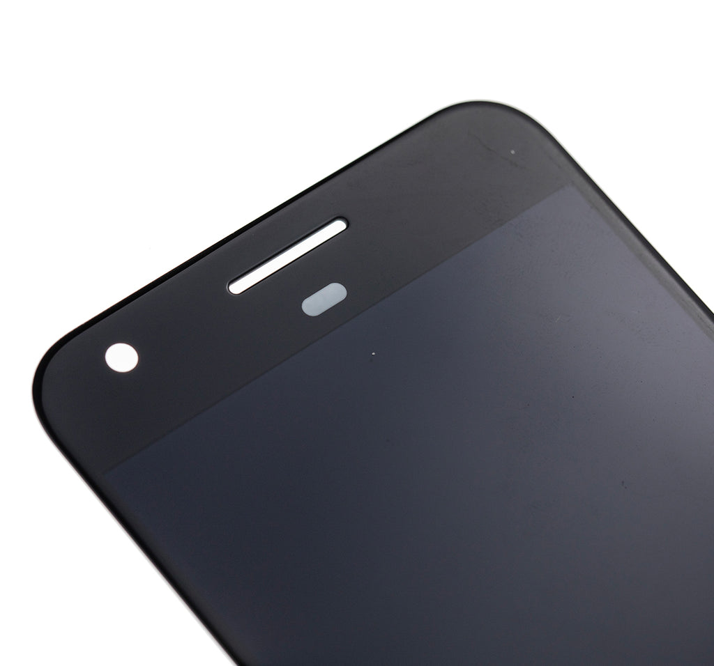 LCD-Display ohne Rahmen für Google Pixel (gebrauchter OEM-Ausbau, Qualität A) (Schwarz)