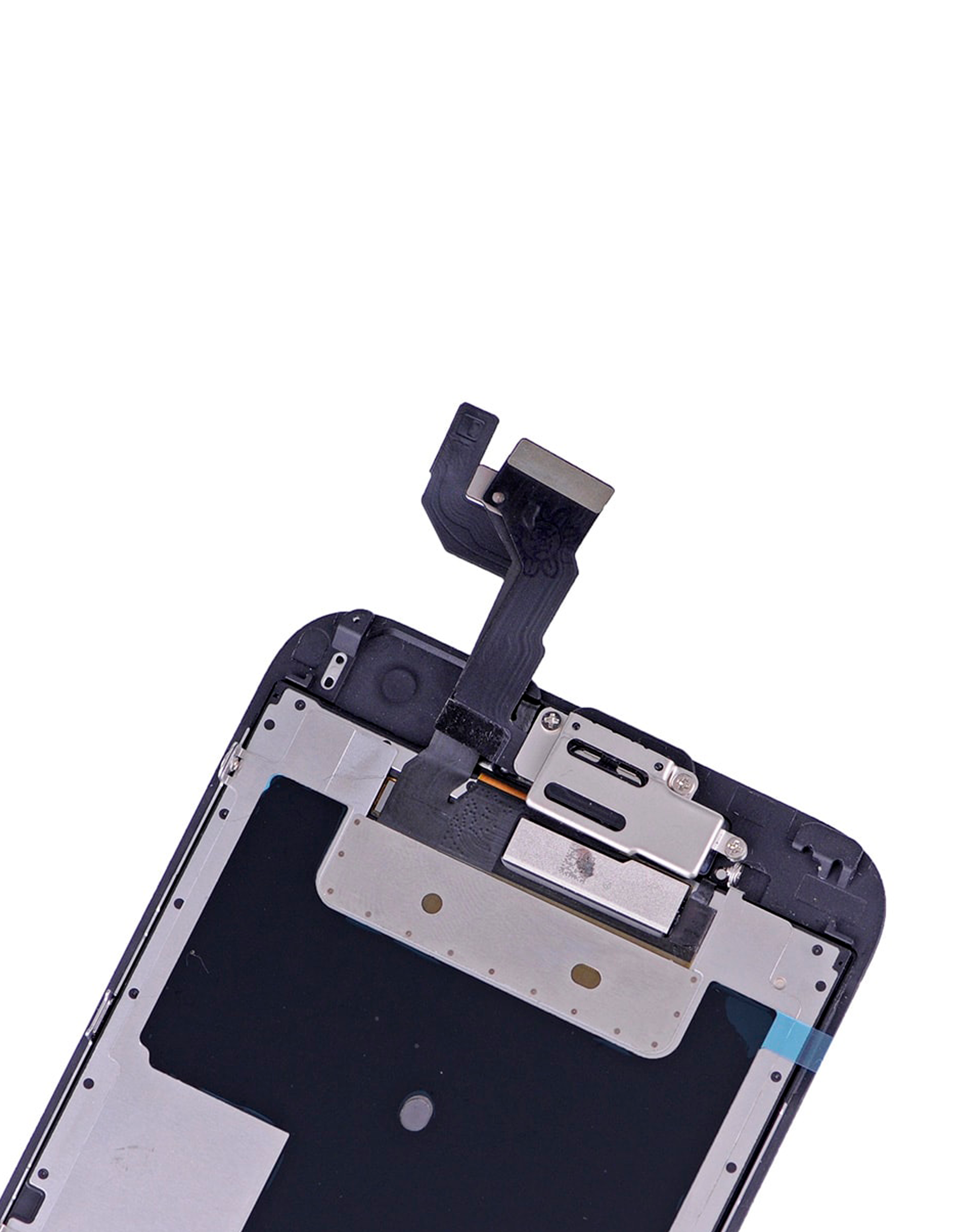 Complete LCD-Display mit Stahlplatte für iPhone 6S (mit Front Camera: Prox Sensor & Ear Speaker) (Aftermarket Plus) (Schwarz)