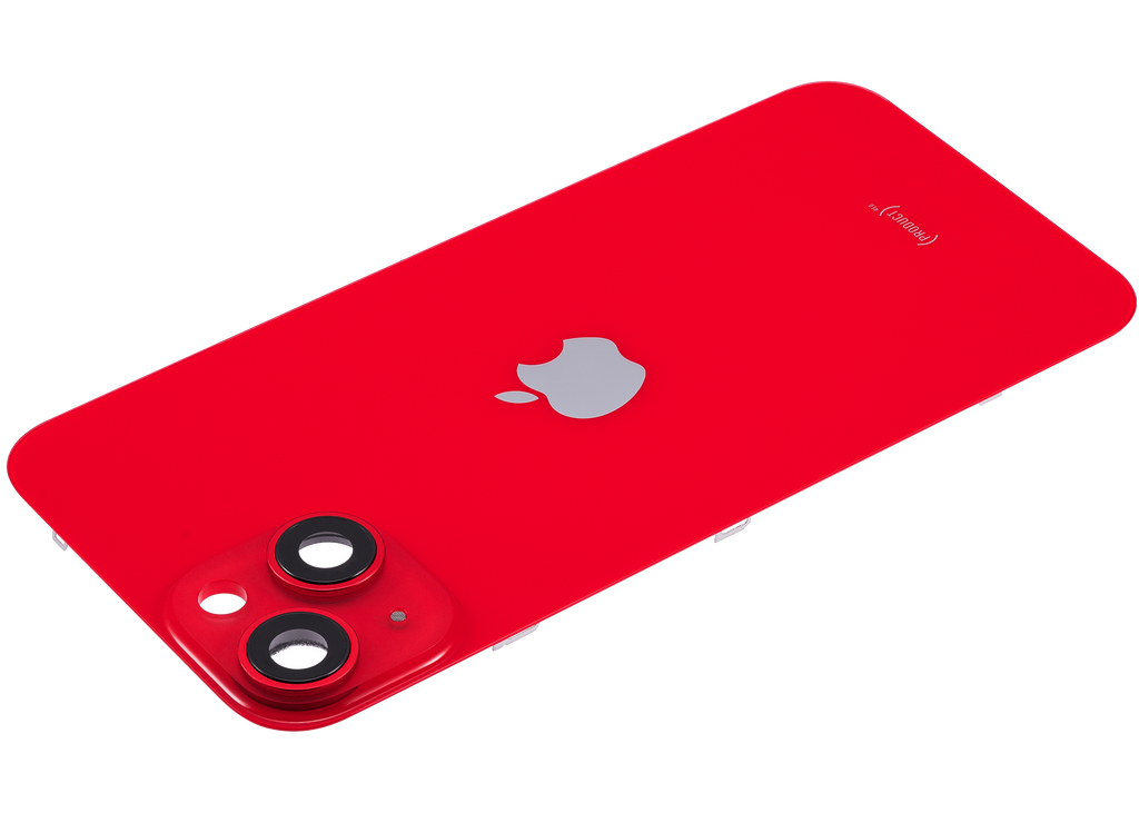 Backcover mit MagSafe Magnet für iPhone 14 (gebrauchter OEM-Ausbau, Qualität A) (Rot)
