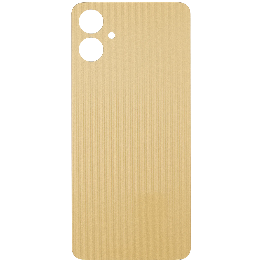 Backcover mit Camera Lens für Samsung Galaxy A06 4G (A065 / 2024) (ohne Logo) (Aftermarket Plus) (Gold)