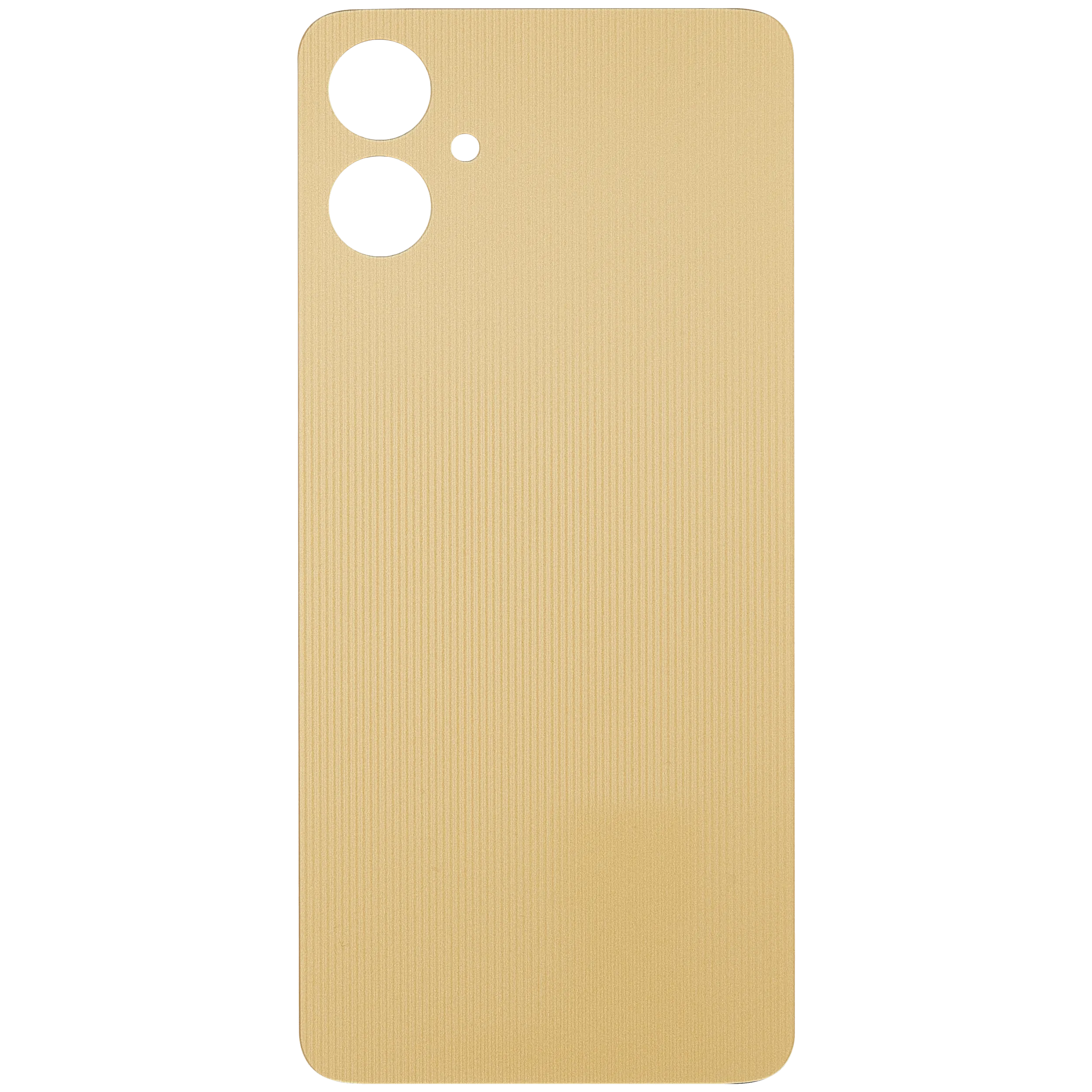 Backcover mit Camera Lens für Samsung Galaxy A06 4G (A065 / 2024) (ohne Logo) (Aftermarket Plus) (Gold)