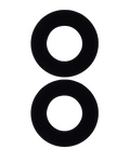 Rear Camera Lens for OnePlus 9 (All Colors) (2 Piece Set)