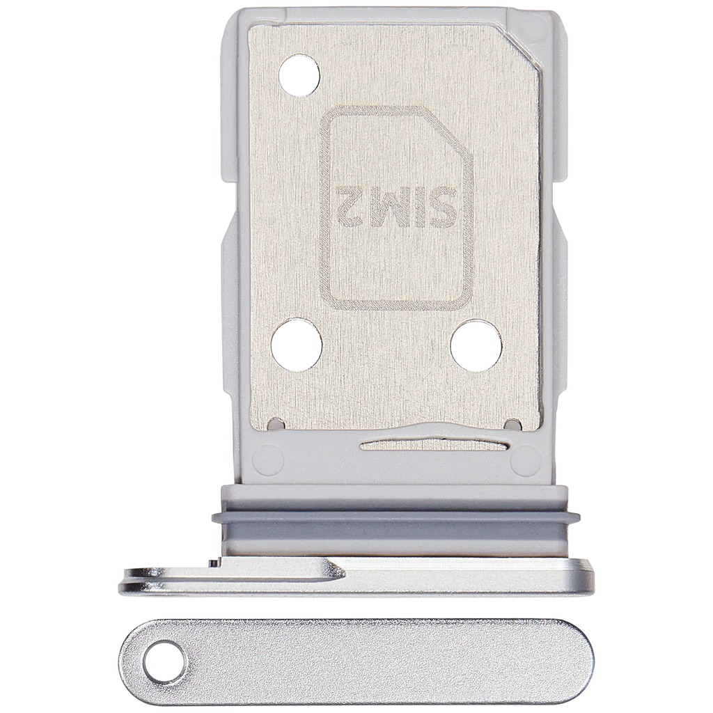 Dual Sim Card Tray für Samsung Galaxy S26 Ultra (S948) (Weiß)