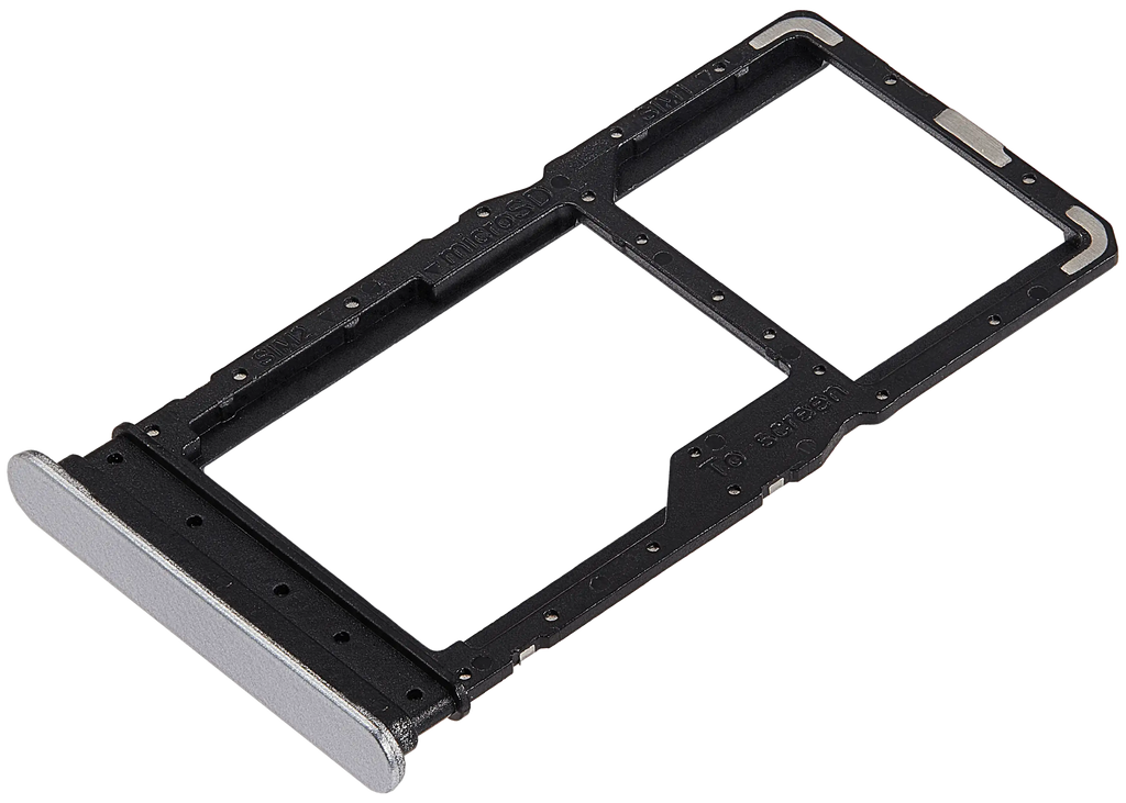 Dual Sim Card Tray für Samsung Galaxy A06 5G (A066 / 2025) (Grau)