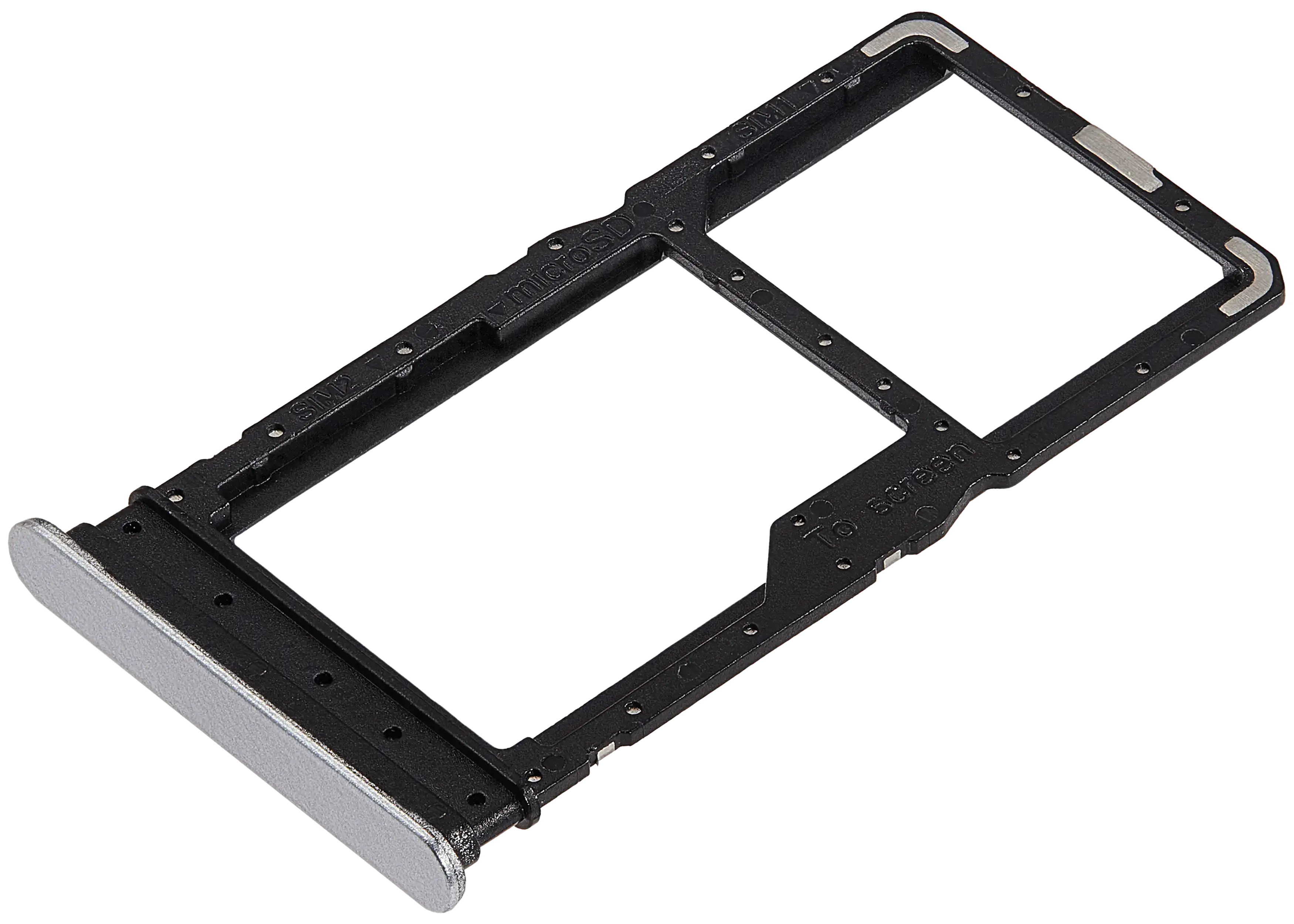 Dual Sim Card Tray für Samsung Galaxy A06 5G (A066 / 2025) (Grau)