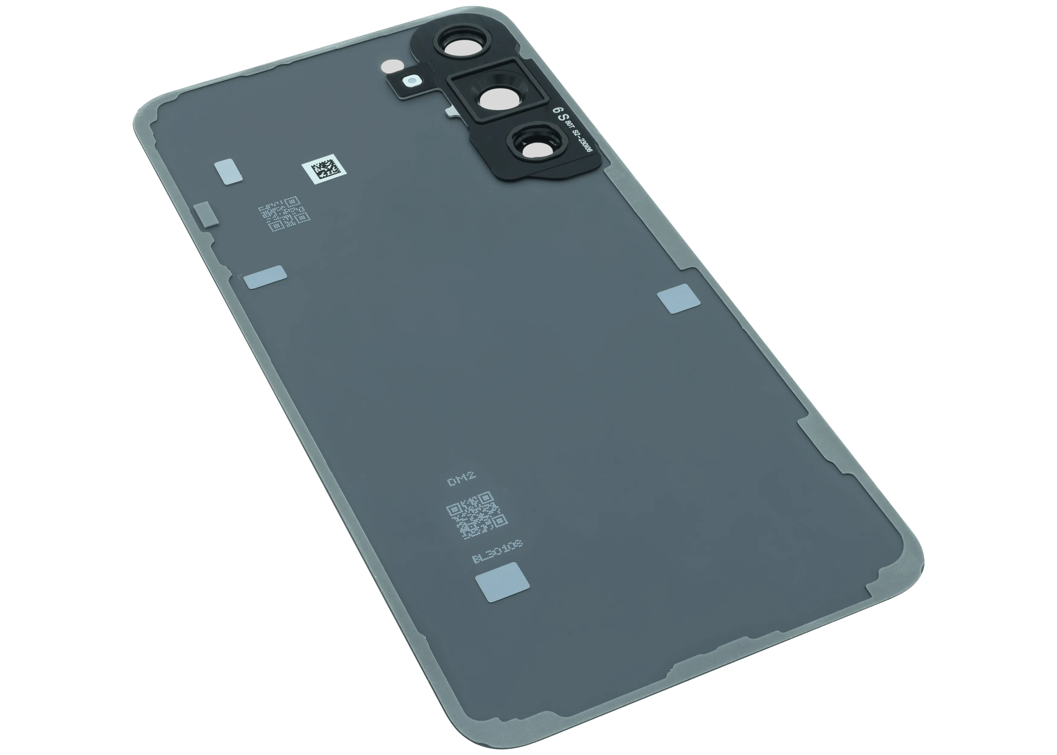 Backcover Glass mit Camera Lens Compatible für Samsung Galaxy S23 Plus (S916B) (Service Pack) (Lime)