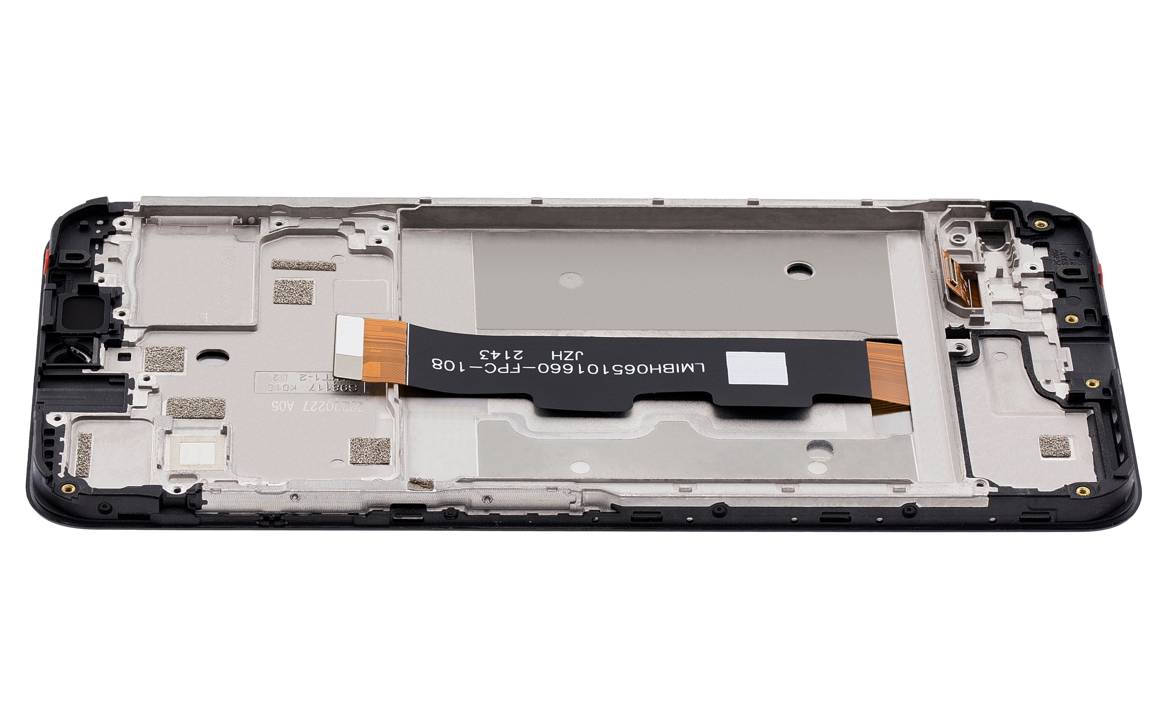 LCD-Display mit Rahmen für T-Mobile Revvl V (Refurbished, alle Farben)