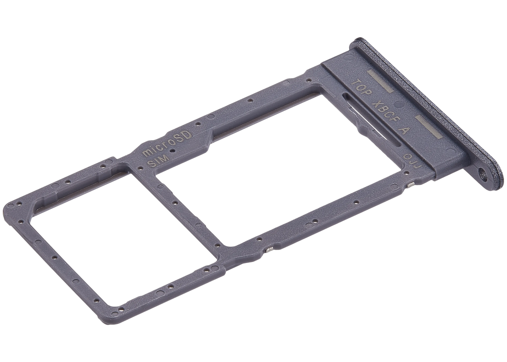 Dual Sim Card Tray für Samsung Galaxy Tab A11 Plus (X236B) (Schwarz)